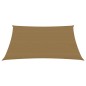 vidaXL Sonnensegel 160 g/m² Taupe 2x3,5 m HDPE vidaXL Sonnensegel 160 g/m² Taupe 2x3,5 m HDPE