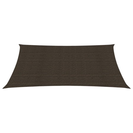 vidaXL Sonnensegel 160 g/m² Braun 2,5x4,5 m HDPE