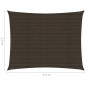 vidaXL Sonnensegel 160 g/m² Braun 2,5x4,5 m HDPE vidaXL Sonnensegel 160 g/m² Braun 2,5x4,5 m HDPE