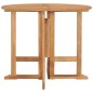 vidaXL Klappbarer Garten-Esstisch Ø90x75 cm Massivholz Teak vidaXL Klappbarer Garten-Esstisch Ø90x75 cm Massivholz Teak