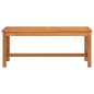 vidaXL Gartenbank 110x35x45 cm Massivholz Akazie vidaXL Gartenbank 110x35x45 cm Massivholz Akazie
