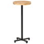 vidaXL Bartisch Rund Ø50x110 cm Raues Mangoholz vidaXL Bartisch Rund Ø50x110 cm Raues Mangoholz
