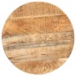 vidaXL Bartisch Rund Ø50x110 cm Raues Mangoholz vidaXL Bartisch Rund Ø50x110 cm Raues Mangoholz