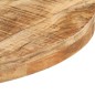 vidaXL Bartisch Rund Ø50x110 cm Raues Mangoholz vidaXL Bartisch Rund Ø50x110 cm Raues Mangoholz