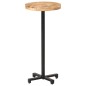 vidaXL Bartisch Rund Ø50x110 cm Raues Mangoholz vidaXL Bartisch Rund Ø50x110 cm Raues Mangoholz