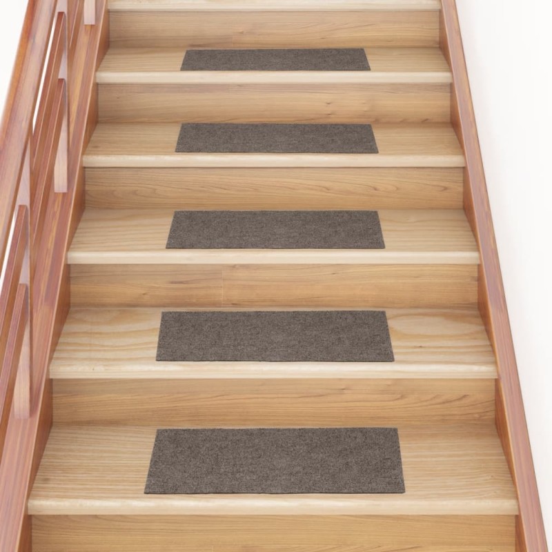 vidaXL Selbstklebende Treppenmatten 15 Stk. Rechteckig 60x25 cm Creme vidaXL Selbstklebende Treppenmatten 15 Stk. Rechteckig 60x25 cm Creme