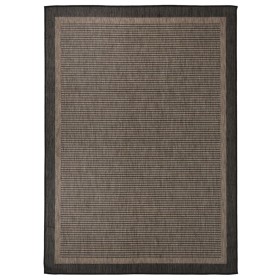 vidaXL Outdoor-Teppich Flachgewebe 200x280 cm Dunkelbraun