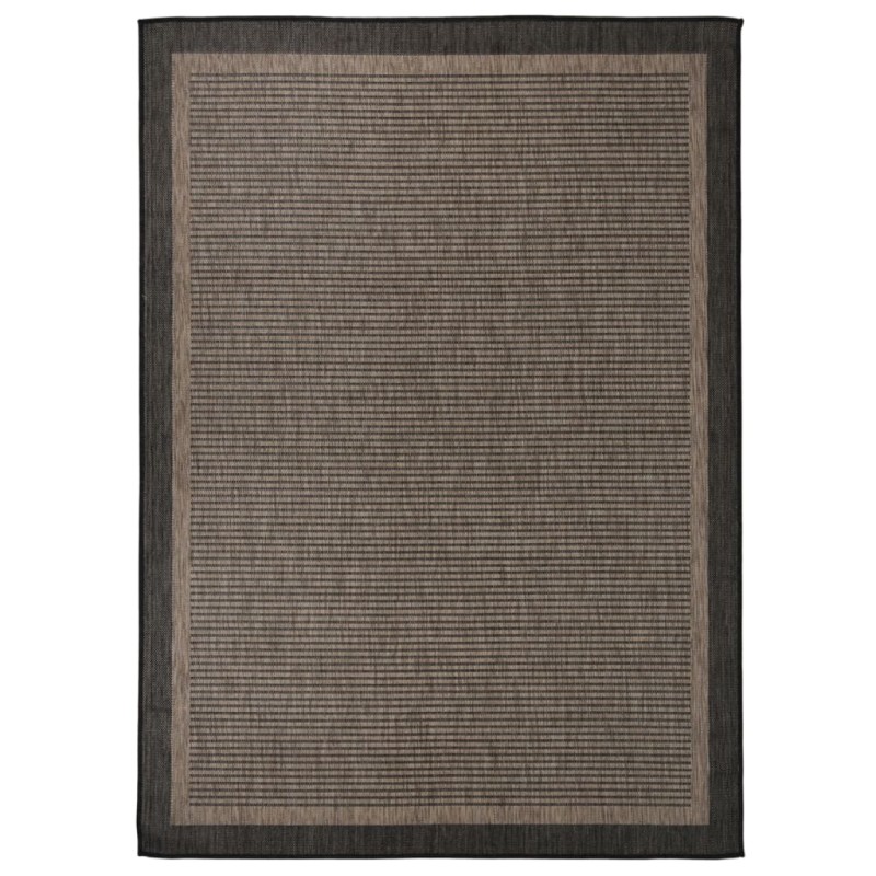 vidaXL Outdoor-Teppich Flachgewebe 200x280 cm Dunkelbraun vidaXL Outdoor-Teppich Flachgewebe 200x280 cm Dunkelbraun