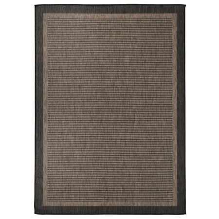 vidaXL Outdoor-Teppich Flachgewebe 200x280 cm Dunkelbraun