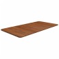 vidaXL Waschtischplatte Dunkelbraun 100x50x1,5 cm Massivholz Behandelt vidaXL Waschtischplatte Dunkelbraun 100x50x1,5 cm Massivholz Behandelt