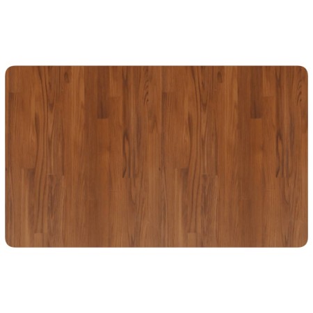 vidaXL Waschtischplatte Dunkelbraun 100x60x1,5 cm Massivholz Behandelt