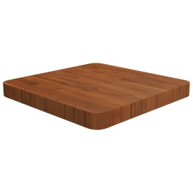 vidaXL Tischplatte Quadratisch Dunkelbraun 40x40x4cm Behandelte Eiche