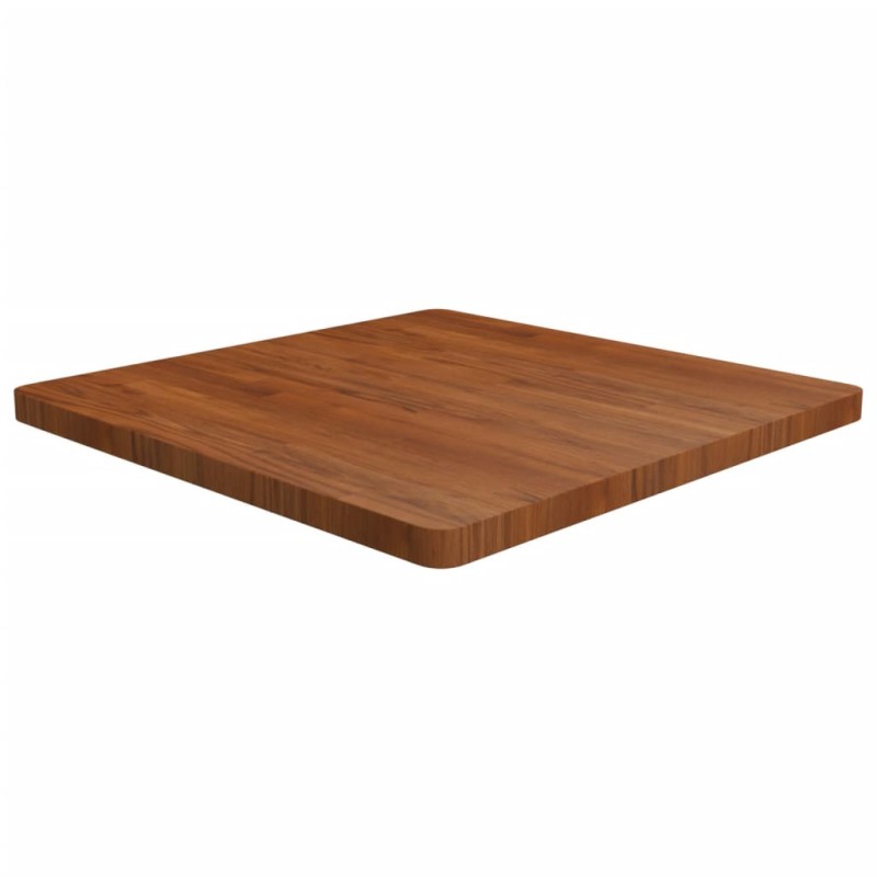 vidaXL Tischplatte Quadratisch Dunkelbraun 80x80x4cm Behandelte Eiche vidaXL Tischplatte Quadratisch Dunkelbraun 80x80x4cm Behandelte Eiche