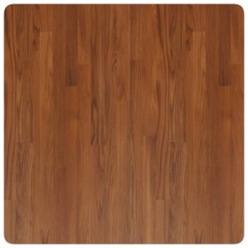 vidaXL Tischplatte Quadratisch Dunkelbraun 80x80x4cm Behandelte Eiche