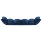 vidaXL Bodenstuhl Faltbar Blau Stoff vidaXL Bodenstuhl Faltbar Blau Stoff