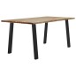 vidaXL Esstisch 150x90x75 cm Massivholz Akazie vidaXL Esstisch 150x90x75 cm Massivholz Akazie