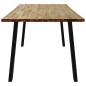 vidaXL Esstisch 150x90x75 cm Massivholz Akazie vidaXL Esstisch 150x90x75 cm Massivholz Akazie