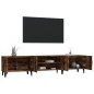 vidaXL TV-Schrank Räuchereiche 180x31,5x40 cm Holzwerkstoff vidaXL TV-Schrank Räuchereiche 180x31,5x40 cm Holzwerkstoff