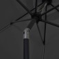 vidaXL Sonnenschirm mit LED-Leuchten & Aluminium-Mast 300 cm Anthrazit vidaXL Sonnenschirm mit LED-Leuchten & Aluminium-Mast 300 cm Anthrazit