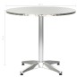 vidaXL Gartentisch Silbern 80x70 cm Aluminium vidaXL Gartentisch Silbern 80x70 cm Aluminium