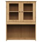 vidaXL Sideboard-Aufsatz VIGO 78x30x100 cm Massivholz Kiefer vidaXL Sideboard-Aufsatz VIGO 78x30x100 cm Massivholz Kiefer
