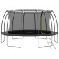vidaXL Trampolin-Set Rund 488x90 cm 150 kg vidaXL Trampolin-Set Rund 488x90 cm 150 kg