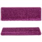 vidaXL Teppich-Treppenstufen 15 Stk. 65x21x4 cm Violett vidaXL Teppich-Treppenstufen 15 Stk. 65x21x4 cm Violett