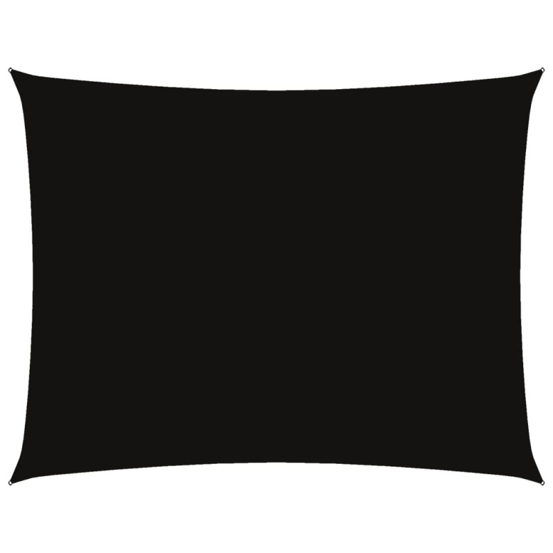 vidaXL Sonnensegel Oxford-Gewebe Rechteckig 6x7 m Schwarz vidaXL Sonnensegel Oxford-Gewebe Rechteckig 6x7 m Schwarz