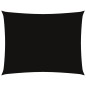 vidaXL Sonnensegel Oxford-Gewebe Rechteckig 6x7 m Schwarz vidaXL Sonnensegel Oxford-Gewebe Rechteckig 6x7 m Schwarz