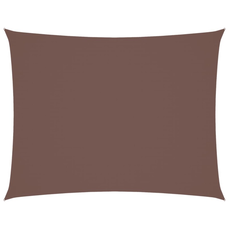 vidaXL Sonnensegel Oxford-Gewebe Rechteckig 3x4 m Braun vidaXL Sonnensegel Oxford-Gewebe Rechteckig 3x4 m Braun