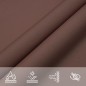 vidaXL Sonnensegel Oxford-Gewebe Rechteckig 3x4 m Braun vidaXL Sonnensegel Oxford-Gewebe Rechteckig 3x4 m Braun