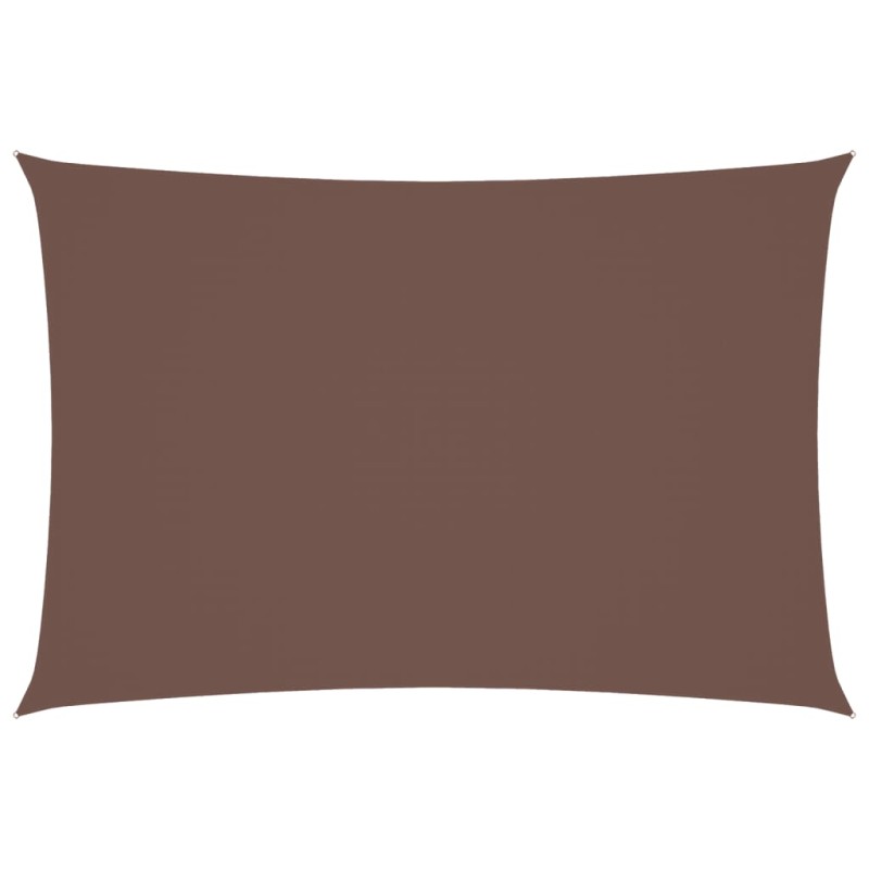 vidaXL Sonnensegel Oxford-Gewebe Rechteckig 3x5 m Braun vidaXL Sonnensegel Oxford-Gewebe Rechteckig 3x5 m Braun