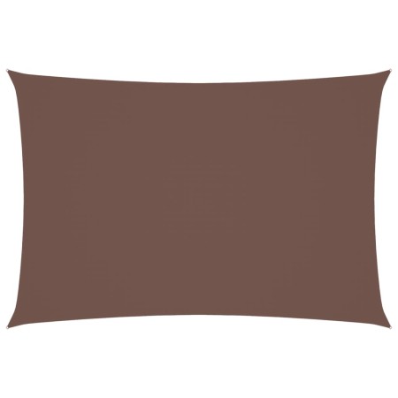 vidaXL Sonnensegel Oxford-Gewebe Rechteckig 3x5 m Braun