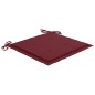 Stapelbare Gartenstühle mit Kissen 8 Stk. Massivholz Teak Stapelbare Gartenstühle mit Kissen 8 Stk. Massivholz Teak