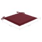 Stapelbare Gartenstühle mit Kissen 8 Stk. Massivholz Teak Stapelbare Gartenstühle mit Kissen 8 Stk. Massivholz Teak