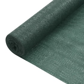 vidaXL Zaunblende Grün 1,5x50 m HDPE 75 g/m² 