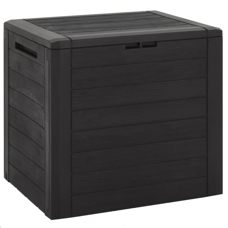 vidaXL Gartentruhe Braun 58,5x46x55 cm Polypropylen vidaXL Gartentruhe Braun 58,5x46x55 cm Polypropylen