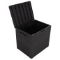 vidaXL Gartentruhe Braun 58,5x46x55 cm Polypropylen vidaXL Gartentruhe Braun 58,5x46x55 cm Polypropylen