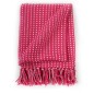 vidaXL Überwurf Baumwolle Kariert 125x150 cm Rosa vidaXL Überwurf Baumwolle Kariert 125x150 cm Rosa