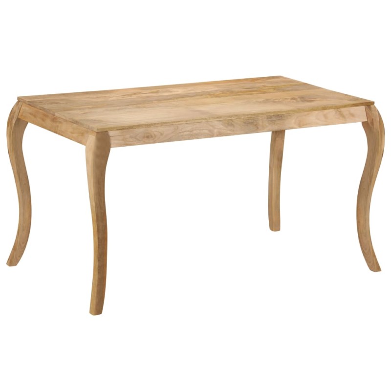 vidaXL Esstisch 135×75×76 cm Massivholz Mango vidaXL Esstisch 135×75×76 cm Massivholz Mango