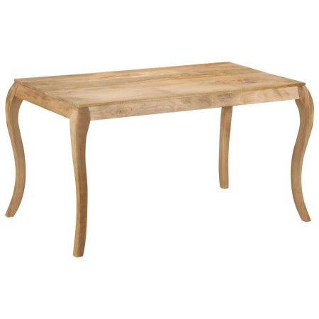 vidaXL Esstisch 135×75×76 cm Massivholz Mango