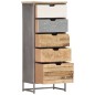 vidaXL Beistellschrank mit Schubladen 45x30x105 cm Mango Massivholz vidaXL Beistellschrank mit Schubladen 45x30x105 cm Mango Massivholz