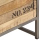 vidaXL Beistellschrank mit Schubladen 45x30x105 cm Mango Massivholz vidaXL Beistellschrank mit Schubladen 45x30x105 cm Mango Massivholz