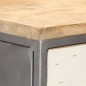 vidaXL Beistellschrank mit Schubladen 45x30x105 cm Mango Massivholz vidaXL Beistellschrank mit Schubladen 45x30x105 cm Mango Massivholz