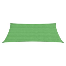 vidaXL Sonnensegel 160 g/m² Hellgrün 6x8 m HDPE