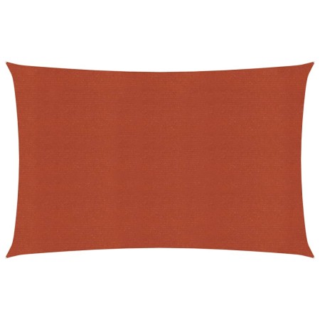 vidaXL Sonnensegel 160 g/m² Terrakottarot 4x5 m HDPE
