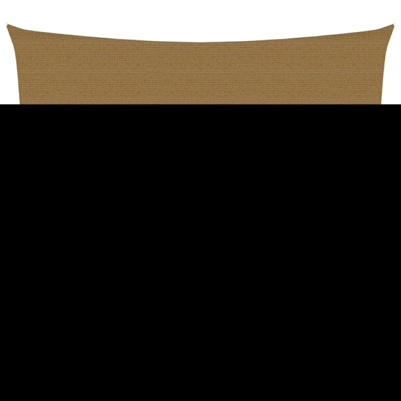 vidaXL Sonnensegel 160 g/m² Taupe 4,5x4,5 m HDPE vidaXL Sonnensegel 160 g/m² Taupe 4,5x4,5 m HDPE