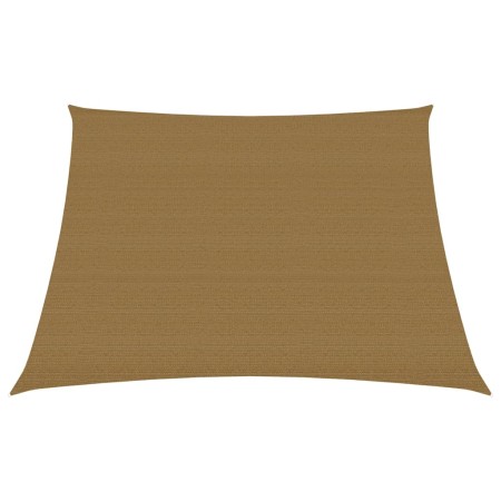 vidaXL Sonnensegel 160 g/m² Taupe 4/5x4 m HDPE