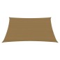 vidaXL Sonnensegel 160 g/m² Taupe 4/5x4 m HDPE vidaXL Sonnensegel 160 g/m² Taupe 4/5x4 m HDPE