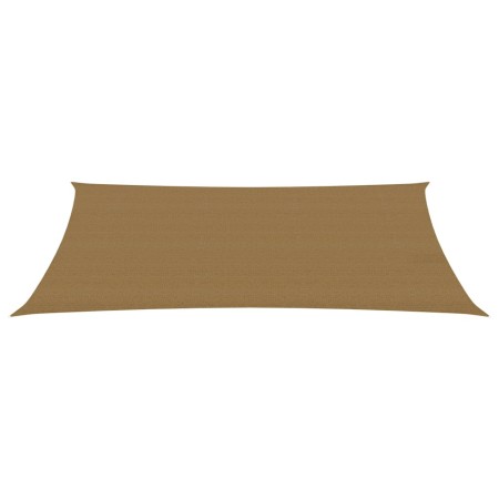 vidaXL Sonnensegel 160 g/m² Taupe 2,5x5 m HDPE
